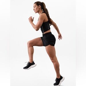 Athleta Mesh Racer Run 4” Short